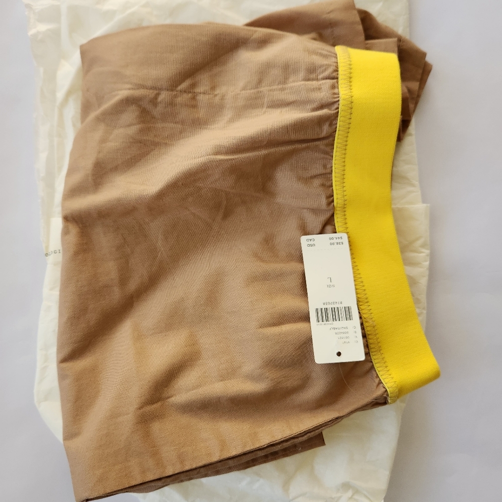 Shorts /  Colorblock boxer shorts By Anthropologie